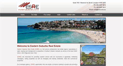 Desktop Screenshot of esre.com.au